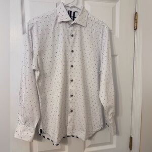 Visconti Black Dress Shirt Size Small